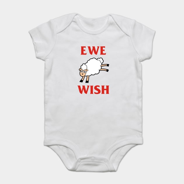 Ewe Wish Baby Bodysuit by dumbshirts